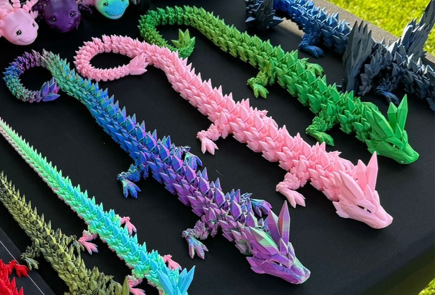 Large Crystal Dragon