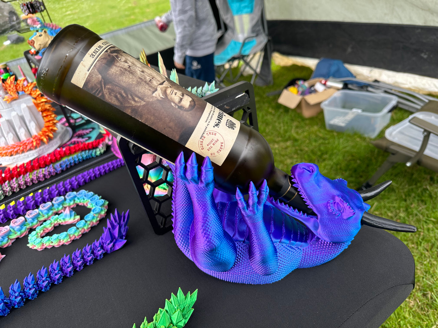 Dragon Wine Bottle Holder