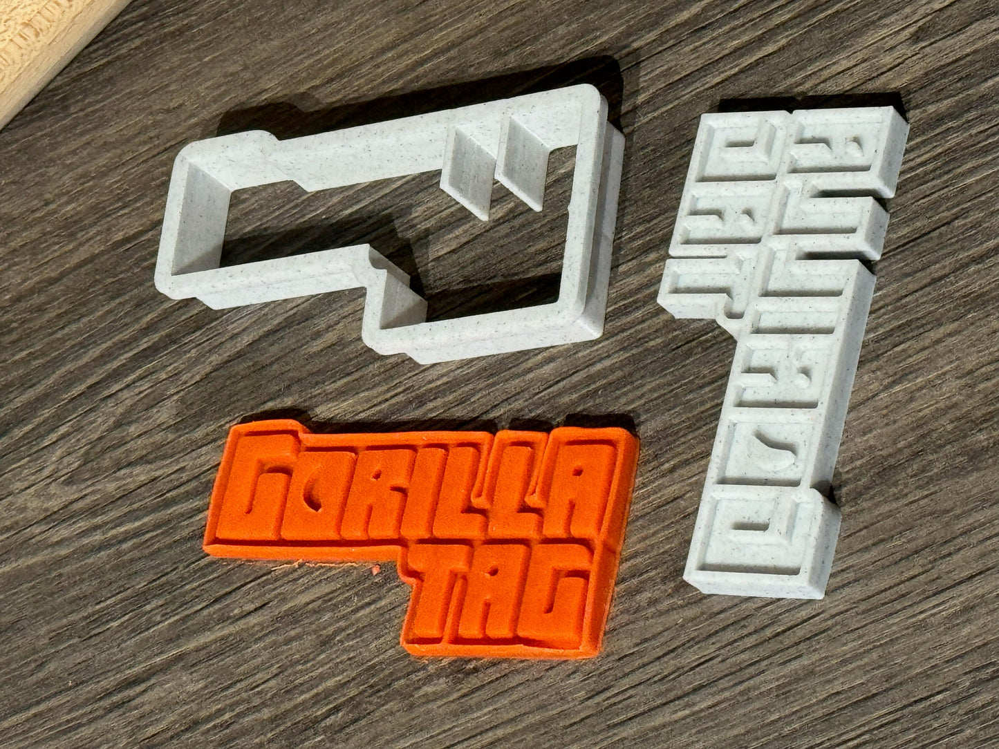 Gorilla Tag cookie cutters and stamp -VR Gorilla Tag-Baking-Decorations