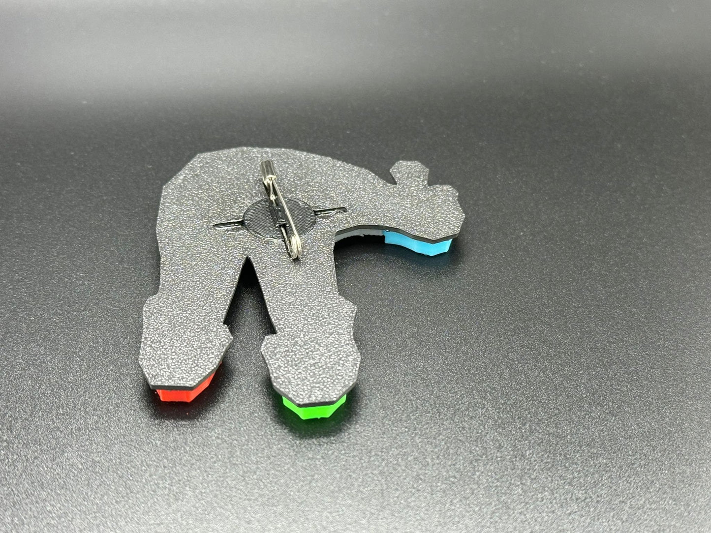 Wearable Finger Painter Badge from Gorilla Tag VR Game