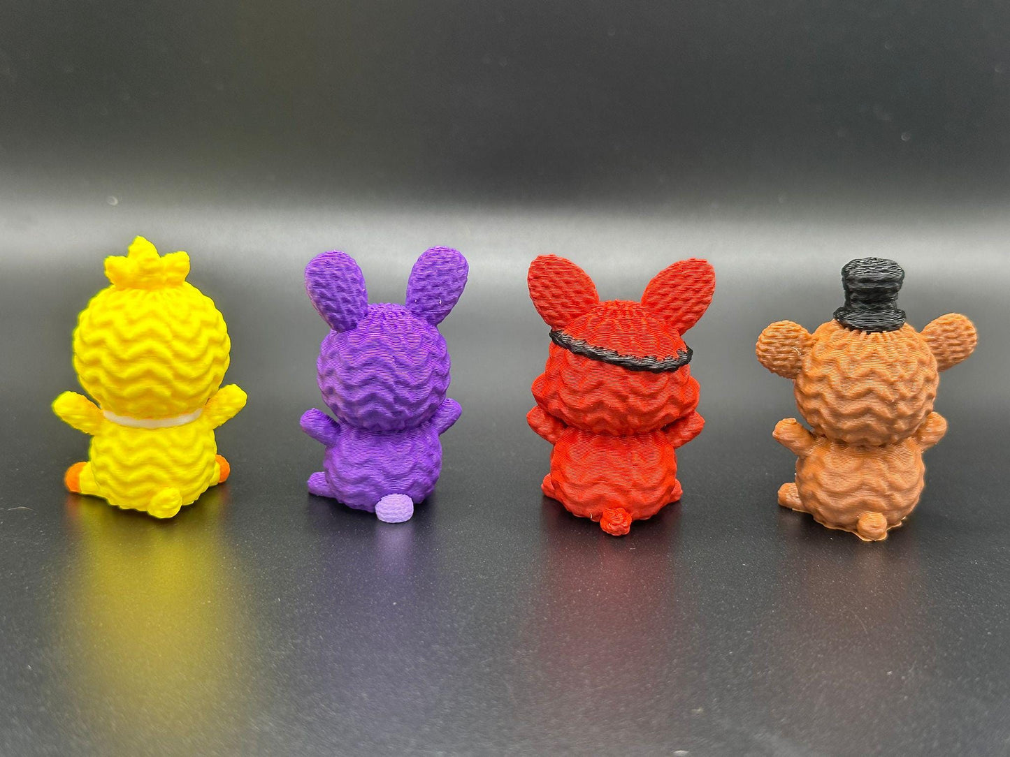 Five Nights At Freddies - FNAF - Mini Models (Fan Art)
