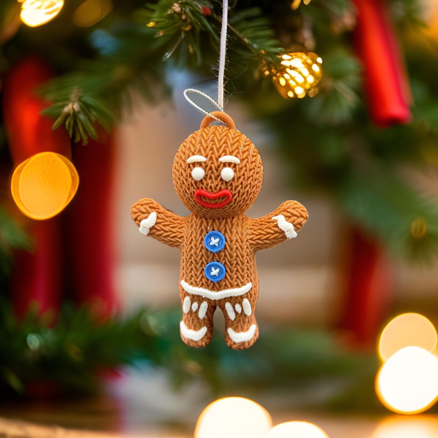 Gingerbread Man - Gingerbread Woman - Tree Decoration