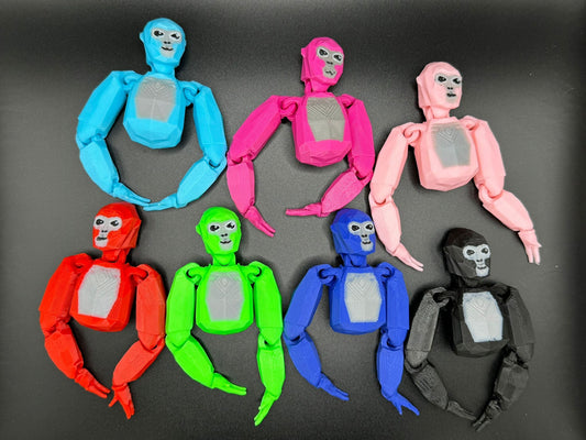 Gorilla Tag VR Game Toy - 4'' Flexi/Flexy Articulated Toy