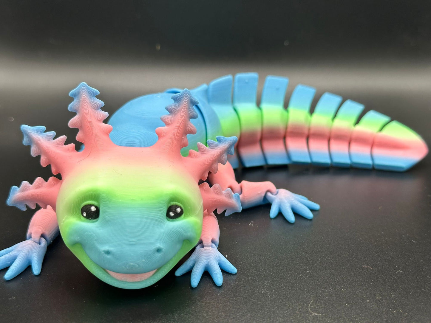Cute Axolotl Sensory Fidget Toy 3D Printed - Made in UK - Official Seller