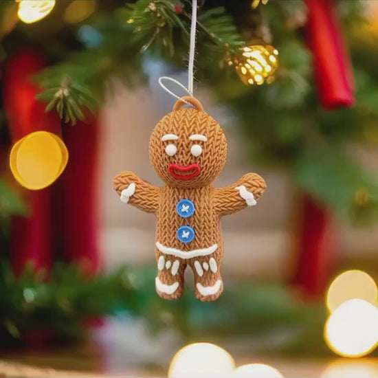 Gingerbread Man - Gingerbread Woman - Tree Decoration